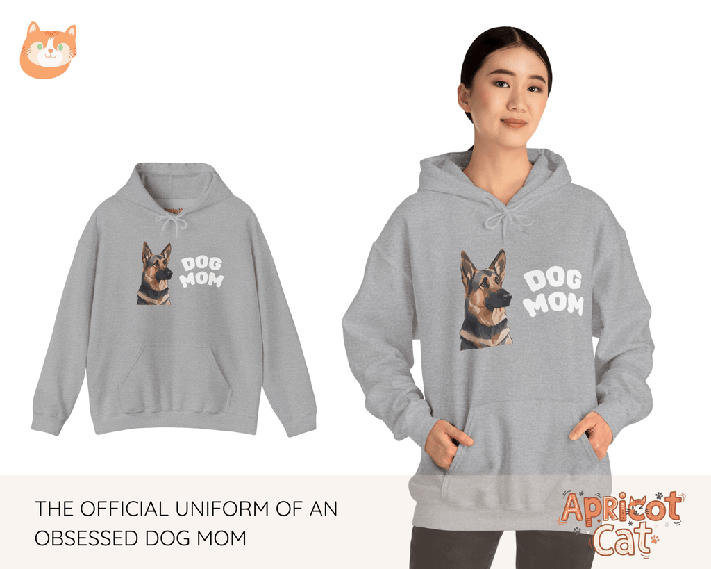 Custom Pet Portrait Hoodie | Personalized Dog Mom & Cat Dad Sweatshirt | Custom Pet Illustration from Photo | Gift for Pet Lovers - Apricot Cat Hoodie