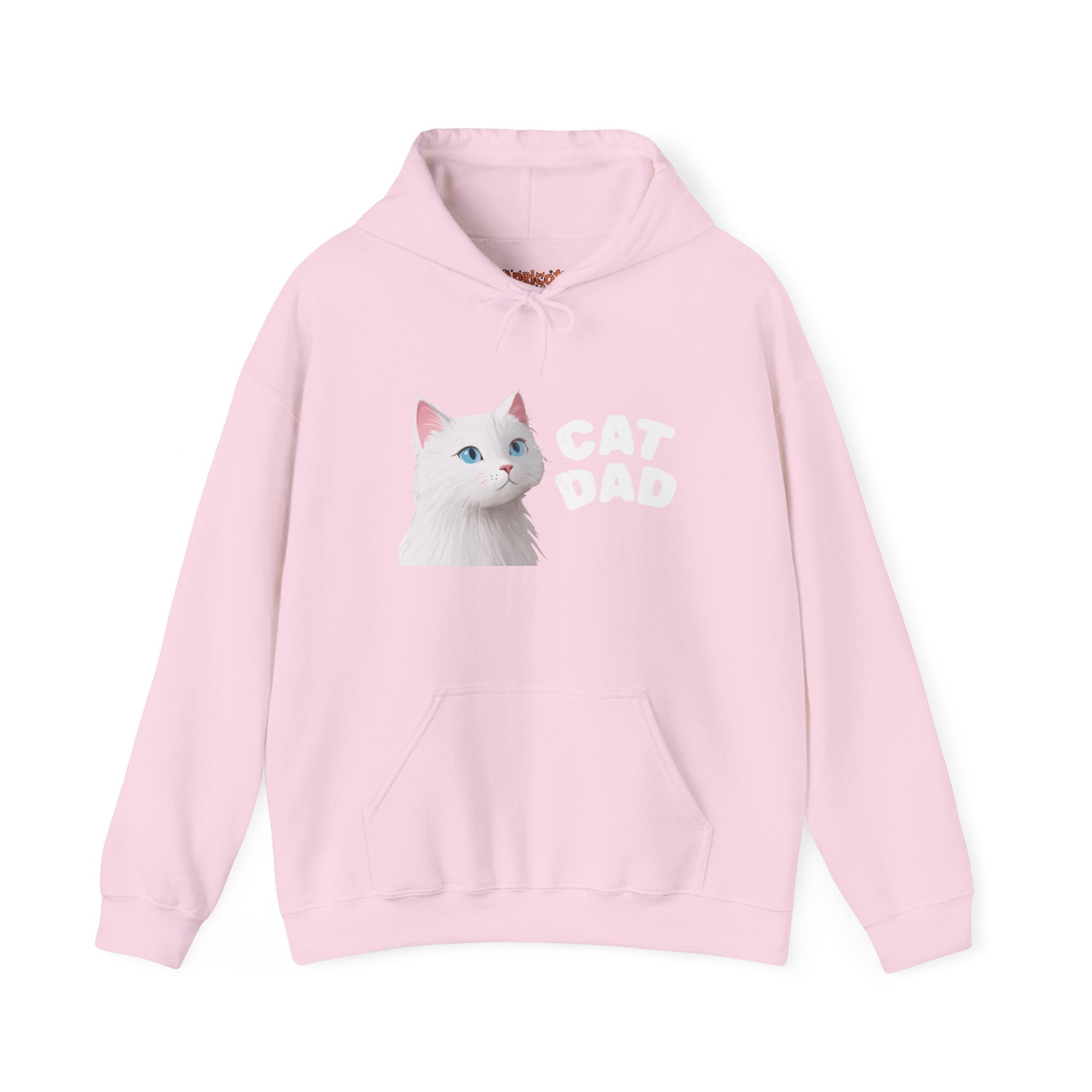 Custom Pet Portrait Hoodie | Personalized Dog Mom & Cat Dad Sweatshirt | Custom Pet Illustration from Photo | Gift for Pet Lovers - Apricot Cat Hoodie